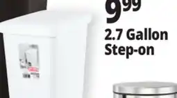 Ocean State Job Lot Sterilite Step-On 2.7 Gal Wastebasket offer