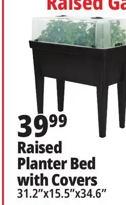 Ocean State Job Lot Tiller & Rowe Raised Planter with Cover offer