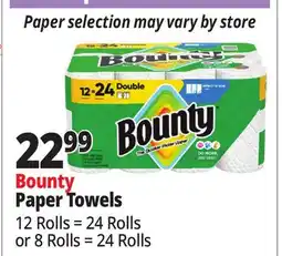 Ocean State Job Lot Bounty Paper Towels offer