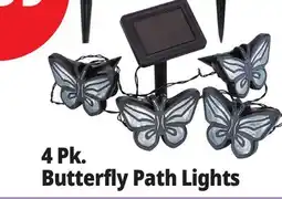Ocean State Job Lot 4 Pk. Butterfly Path Lights offer
