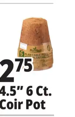 Ocean State Job Lot PlantBest Plantable 4.5 Coconut Coir Pots 6 Count offer