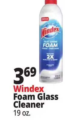 Ocean State Job Lot Windex Foam Glass Cleaner offer