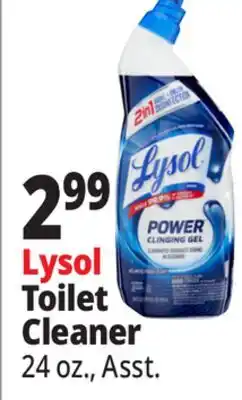 Ocean State Job Lot Lysol Toilet Cleaner offer