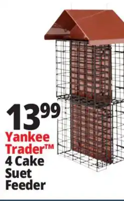 Ocean State Job Lot Yankee Trader 4 Cake Suet Feeder offer