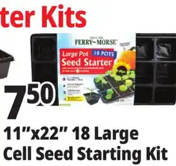Ocean State Job Lot Ferry Morse Large Pot Seed Starter 18-pots offer
