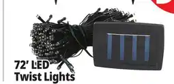 Ocean State Job Lot 72' LED Twist Lights offer