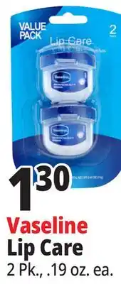 Ocean State Job Lot Vaseline Lip Care offer