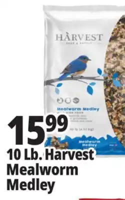 Ocean State Job Lot Harvest Seed & Supply Mealworm Medley Wild Bird Food 10 lb offer