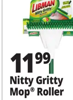 Ocean State Job Lot Libman Nitty Gritty Roller Mop offer