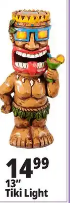 Ocean State Job Lot Solar Tiki Light 13 offer