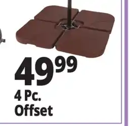 Ocean State Job Lot Offset Umbrella Base 4-Piece offer