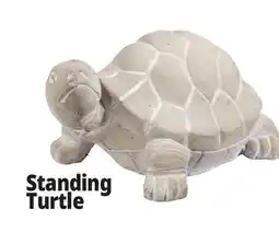 Ocean State Job Lot Standing Turtle Cement Statue Gray offer