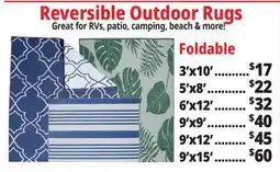 Ocean State Job Lot Reversible Outdoor Rugs offer