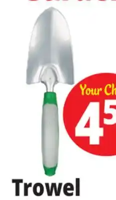 Ocean State Job Lot Tiller & Rowe Garden Trowel offer