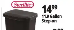 Ocean State Job Lot Sterilite 11.9 Gallon Step-on offer