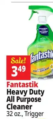 Ocean State Job Lot Fantastik Lemon Scent Disinfectant Multipurpose Spray Cleaner 32 oz offer