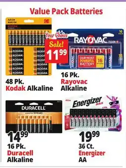 Ocean State Job Lot Batteries offer