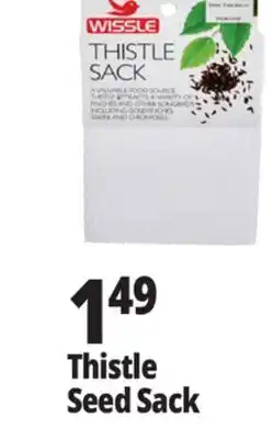 Ocean State Job Lot Wissle Thistle Sack Bird Feeder offer