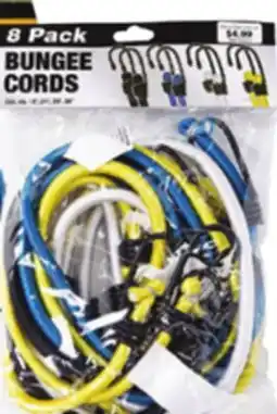 Ocean State Job Lot 8 Pk. Bungee Cords offer