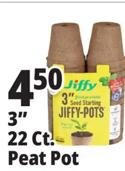 Ocean State Job Lot 3 Biodegradable Seed Starting Jiffy-Pots 22-pots offer