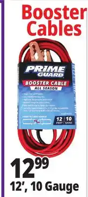 Ocean State Job Lot Booster Cables 12', 10 Gauge offer