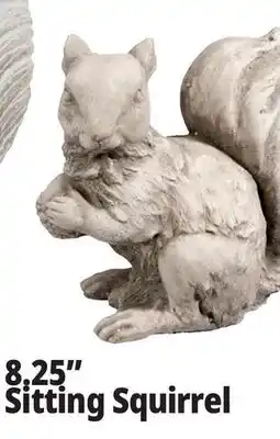 Ocean State Job Lot Squirrel Cement Statue Gray offer