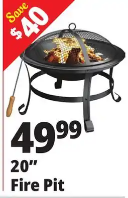 Ocean State Job Lot 20 Fire Pit offer