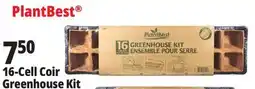 Ocean State Job Lot Plant Best 16-Pot Greenhouse Kit offer