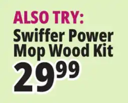 Ocean State Job Lot Swiffer Power Mop for Wood Floor Cleaning Kit 6 Piece offer