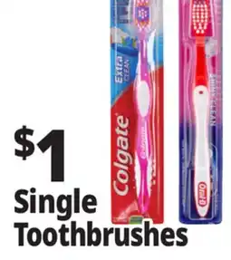 Ocean State Job Lot Single Toothbrushes offer