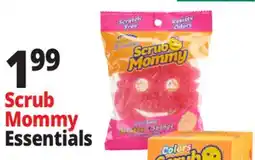 Ocean State Job Lot Scrub Daddy Dual-Sided Scrub Mommy Scrubber + Sponge offer