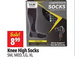 Ocean State Job Lot Promedica Sport Performance Uni-Sex Compression Socks Large offer