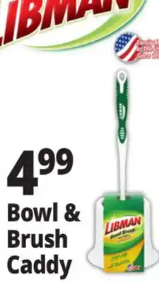 Ocean State Job Lot Libman Bowl Brush & Caddy 2 Piece offer