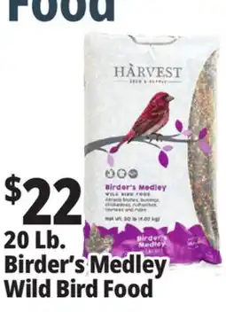 Ocean State Job Lot Harvest Birder's Medley Wild Bird Food 20 lbs offer