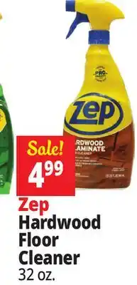 Ocean State Job Lot ZEP Hardwood & Laminate Floor Cleaner 32 oz offer