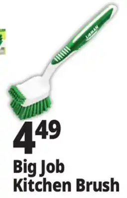Ocean State Job Lot Big Job Kitchen Brush offer