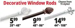 Ocean State Job Lot Window Rods offer