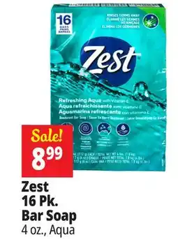 Ocean State Job Lot Zest 16 Pk. Bar Soap offer