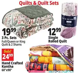 Ocean State Job Lot Quilt & Quilt Sets offer