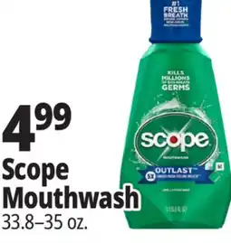 Ocean State Job Lot Scope Mouthwash offer