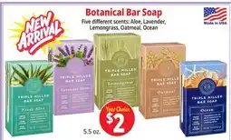 Ocean State Job Lot Botanical Bar Soap offer