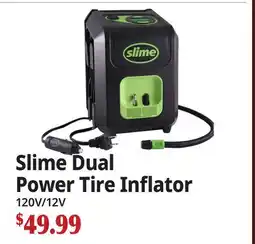 Ocean State Job Lot Slime Dual Power Tire Inflator offer