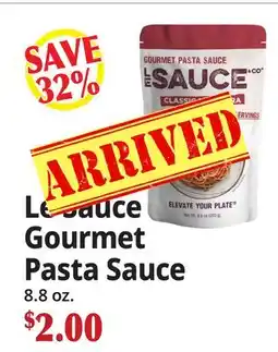 Ocean State Job Lot Le Sauce Gourmet Pasta Sauce offer