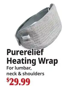 Ocean State Job Lot Purerelief Heating Wrap offer