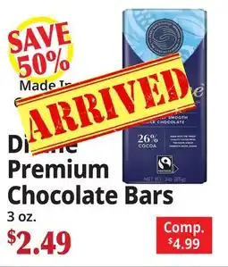 Ocean State Job Lot Divine Premium Chocolate Bars offer