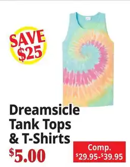 Ocean State Job Lot Dreamsicle Tank Tops & T-Shirts offer