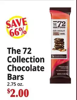 Ocean State Job Lot The 72 Collection Chocolate Bars offer