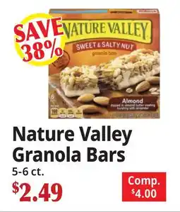 Ocean State Job Lot Nature Valley Granola Bars offer
