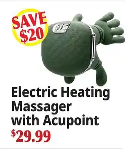 Ocean State Job Lot Electric Heating Massager with Acupoint offer