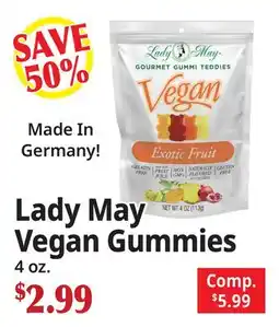 Ocean State Job Lot Lady May Vegan Gummies offer